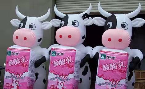江北牛奶包装广告气模